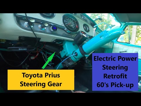 Видео: Модернизация электроусилителя руля на пикапе 60-х годов.