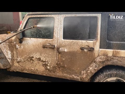 Видео: Как помыть 4x4 Off Road JEEP в Озеро?😱 Детализация Deep Clean 🤤 #удовлетворение #asmr