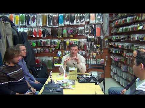 Видео: вязание мушек с Fly Fishing ru. Стример "Гнутый Селезень" и "Гризли UV"