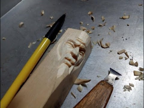 Видео: Ли - Цо и липовый брусок. Резьба по дереву - Wood carving.