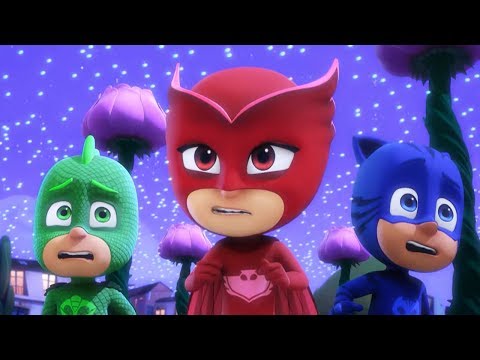 Видео: Герои в масках | PJ Masks Russian | лунная магия | Лунное супер приключение |  мультики для детей