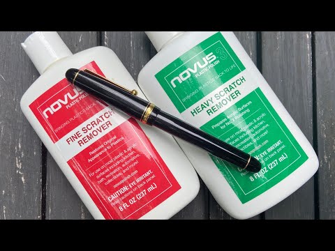 Видео: Как отполировать корпус пластиковой перьевой ручки на примере Pilot Custom 74