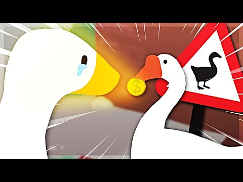 Видео: САМАЯ ВЕСЕЛАЯ ПТИЦА НА СВЕТЕ ► Untitled Goose Game #10