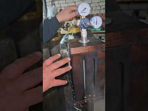 Видео: Мини Бокс для изготовления сухого льда.