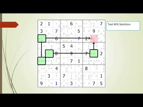 Видео: dxSudoku #31 Метод решения головоломки с двумя нитями воздушного змея