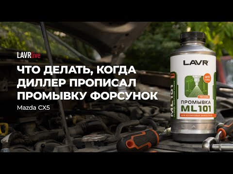 Видео: #LAVRlive: Промывка форсунок на авто с непосредственным впрыском