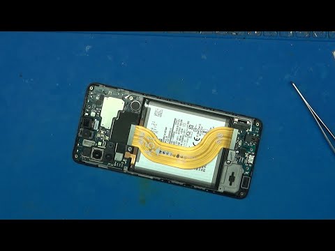 Видео: Samsung A515  включается, но изображения на экране пропадает