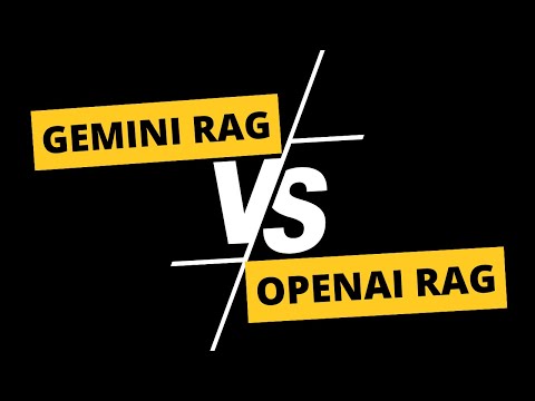 Видео: Поиск файлов Gemini и знания OpenAI GPT: полное сравнение RAG
