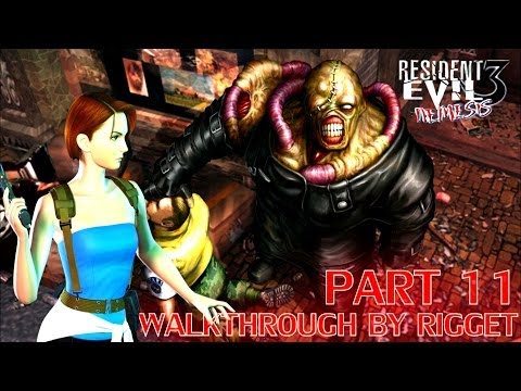 Видео: Resident Evil 3 Nemesis Прохождение Часть 11 "Кладбище"