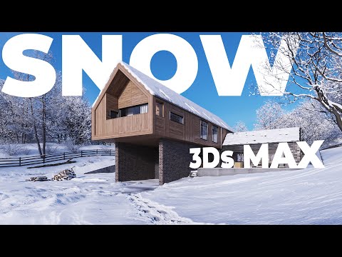 Видео: PolySnow | Создание снега в 3Ds Max