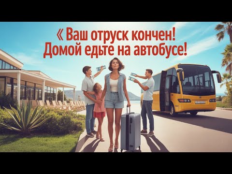 Видео: «Ваш отпуск кончен! Домой едьте на автобусе!» | Семейная история с драмой и надеждой