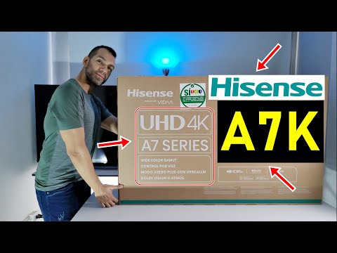 Видео: HISENSE A7K: РАСПАКОВКА И ПОЛНЫЙ ОБЗОР / DOLBY VISION / ОС VIDAA / 4K Smart TV