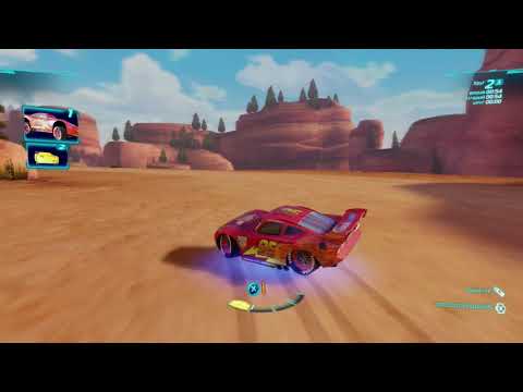 Видео: Тачки 2 (Xbox 360) - Интересные гонки - Спринт "Лесной" - Молния Маккуин