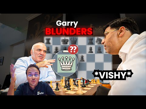 Видео: Каспаров допустил невероятную ошибку за 8 ходов против Ананда, но... | Clutch Chess Legends, игра 4