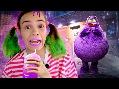 Видео: Не пей Гримас шейк, тот самый проклятый коктейль - секрет Grimace shake раскрыт