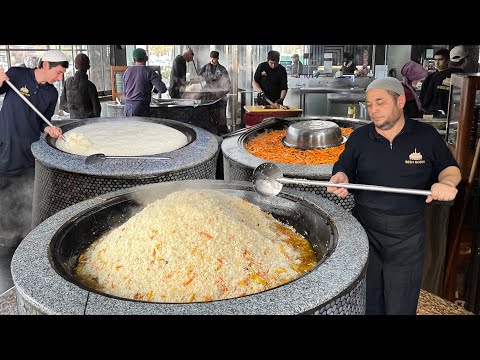 Видео: КОРОЛЬ всех Узбекских БЛЮД | Свадебный и Чайханский ПЛОВ! ЗНАМЕНИТЫЙ ЦЕНТР ПЛОВА В ТАШКЕНТЕ.