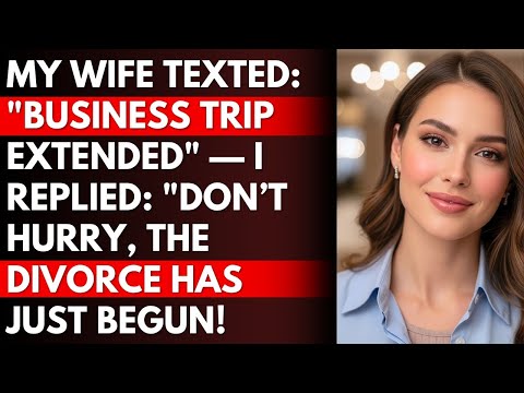 Видео: Жена написала: «Командировка продлена». Я ответил: «Не торопись, развод только начался!»