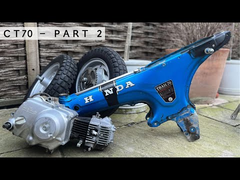 Видео: Разборка 54-летнего мотоцикла | CT70 Часть 2