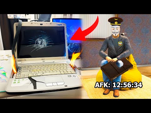 Видео: СГОРЕЛ КОМП из-за АФК ФАРМА!