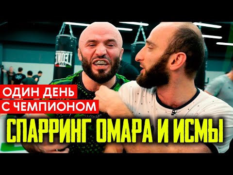 Видео: Ещё один день с чемпионом в Москве. Спарринг Омара и Маги Исмы 💪