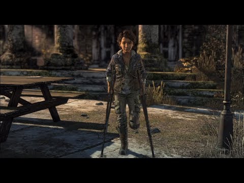 Видео: Реакция Летсплейщиков на появление Клементины без ноги в игре The Walking Dead: The Final Season
