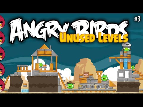Видео: Angry Birds Unused Levels - Неожиданности за городом