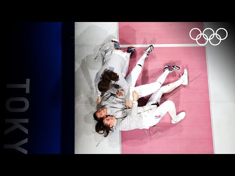 Видео: Сборная ОКР 🥇 по фехтованию досрочно выиграла медальный зачёт Олимпиады!