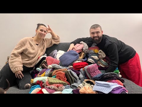 Видео: Большая распаковка Ваших шапок! Марафон7шапок 2023!