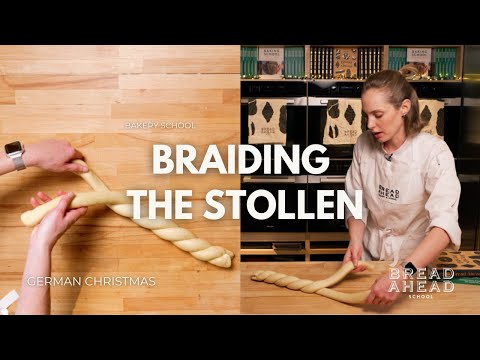 Видео: Как заплести штоллен