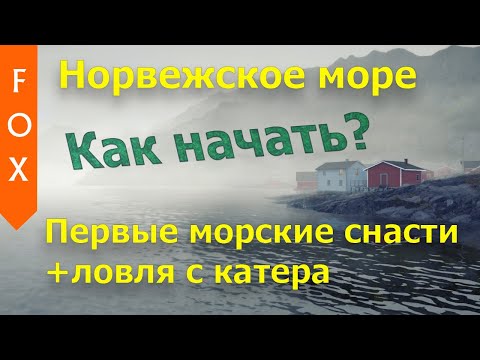 Видео: Первые морские снасти, начинаем правильно. Норвежское море, РР4.