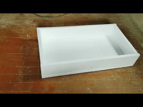 Видео: Пенопластовый ящик для выращивания маточного корня за 5  минут