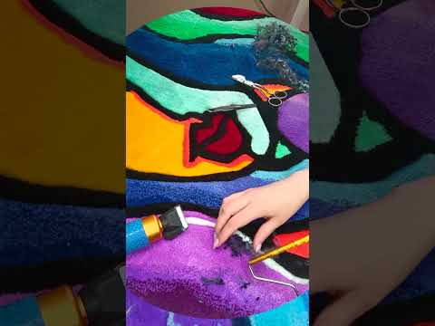 Видео: Контуринг тафтингового ковра