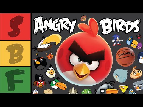 Видео: Рейтинг ВСЕХ Angry Birds... Bird