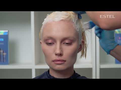 Видео: Ваш помощник №1 в создании блонда без жёлтого нюанса - ANTI-YELLOW EFFECT | ESTEL Moldova