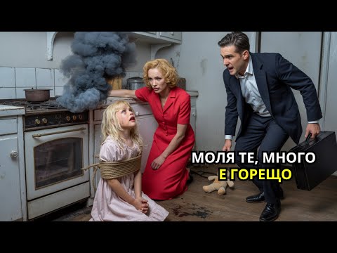 Видео: Малкото момиче беше вързано за печката от мащехата. Докато милионерът не усети дима и…