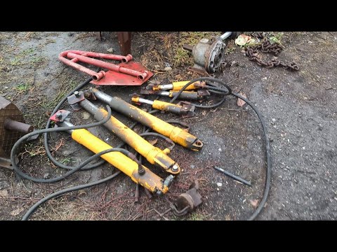 Видео: Новий завоз гідроциліндрів та цепа  ,розпродажа +380978664708
