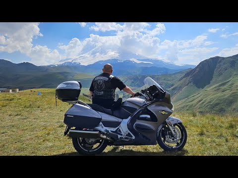 Видео: Мотопутешествие Москва-Петропавловка-Эльбрус. Honda st 1300