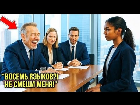 Видео: «Ты Говоришь На 8 Языках?» — Миллионер Рассмеялся… Но Ее Ответ Шокировал Всех!