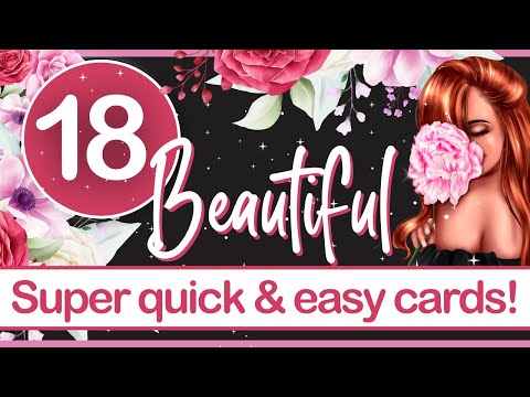 Видео: 18 открыток ручной работы с использованием васи-ленты, ПЭТ-ленты и наклеек, а также многое другое...