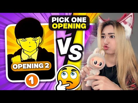 Видео: ВЫБЕРИТЕ ТОЛЬКО ОДНО АНИМЕ OPENING ✅❌ ОЧЕНЬ СЛОЖНО (Нарезка Лесли)