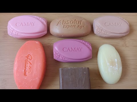 Видео: ASMR SOAP | Carving dry soap | Резка мыла | Asmr soap cutting