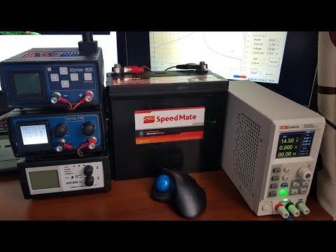 Видео: #AGM  аккумуляторы, Заряд на  #GYS  6.12  и  GYS  9.24 ( вскрытие, долив воды,  восстановление  АКБ