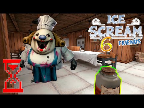 Видео: Самое хитрое прохождение Мороженщика 6 // Ice Scream 6