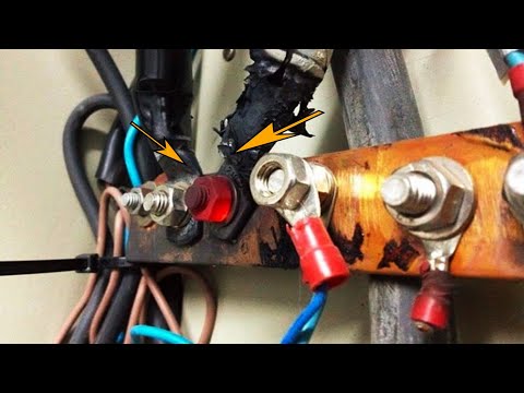 Видео: Почему греется плохой контакт в электропроводке.