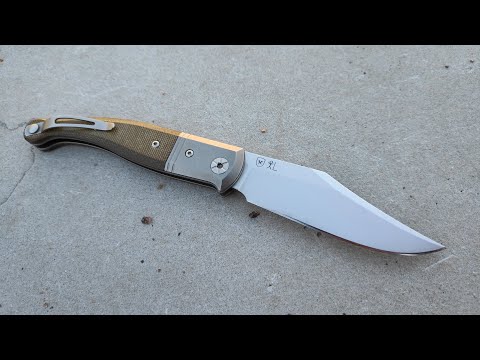 Видео: Нож GITANO Lionsteel. Изящный.