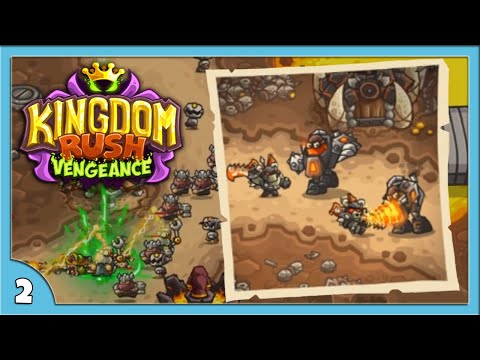 Видео: Дикие машины с Гномами! 4, 5 УРОВНИ / Эп. 2 / Kingdom Rush Vengeance