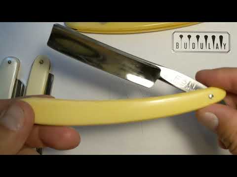 Видео: Супербритвы от Макса+советы по уходу за ремнем для правки.