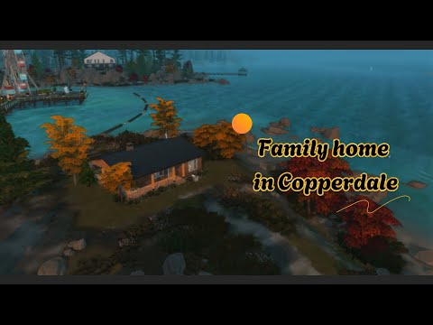 Видео: Семейный Осенний дом в Коппердейле   || [TS4 SPEEDBUILD]