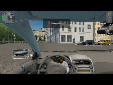 Видео: City Car Driving - экзамен на 3 звезды в городе (обычный) на Corolla с АКП | Маршрут 1