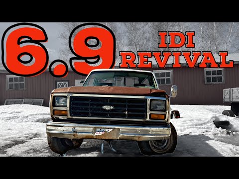 Видео: Простояв 35 лет, этот старый дизельный Ford когда-нибудь снова заведется?